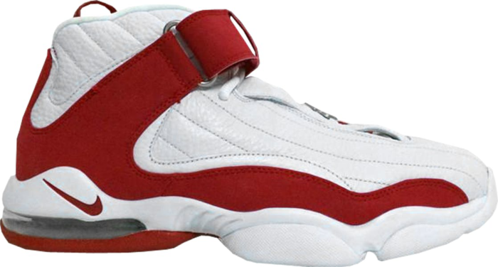 Nike Air Penny IV White Red White/Varsity Red-Neutral Grey 312455-161