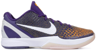 Nike Kobe 6 Lakers Gradient Away Club Purple/White-Del Sol 429659-502