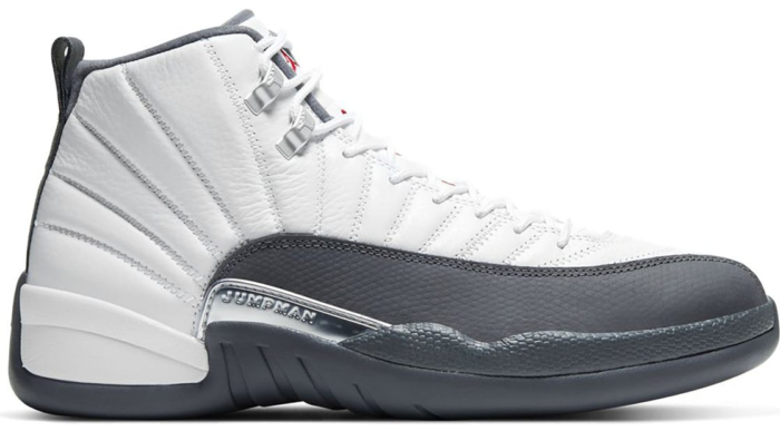 Jordan 12 Retro White Dark Grey 130690-160