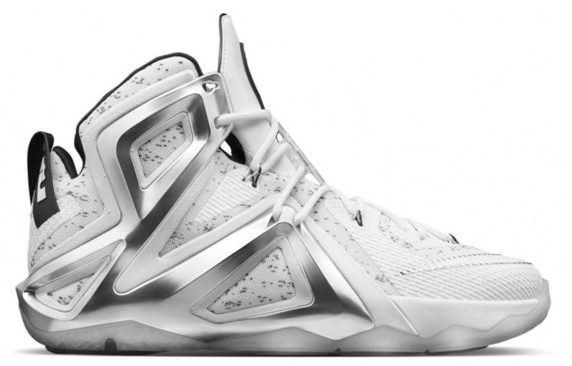 Nike lebron 12 best sale Zwart