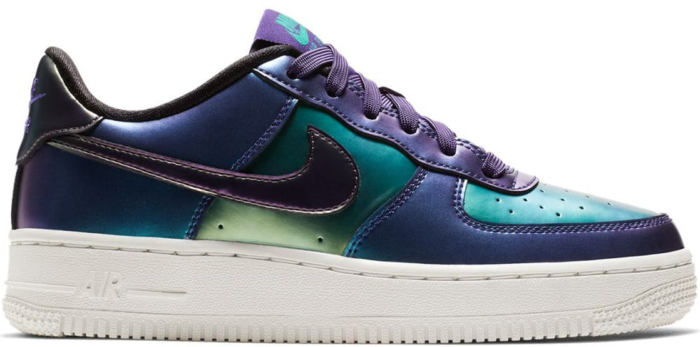 Nike Air Force 1 Low Court Purple Neptune Green (GS) 849345-500