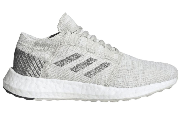 adidas Pureboost GO Non Dyed Grey (Youth) Non Dyed/Grey Six/Raw White F34005