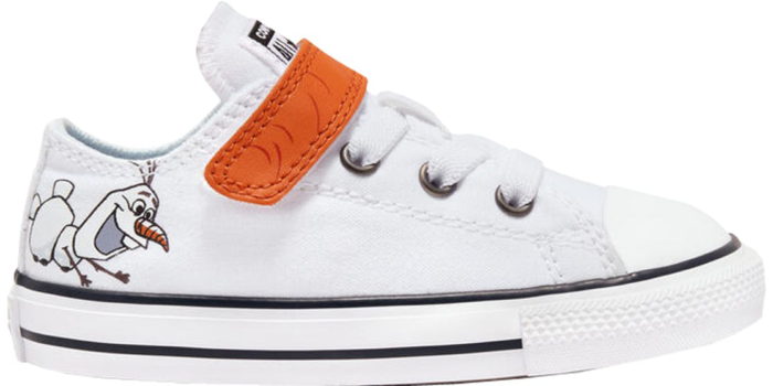 Converse Chuck Taylor All-Star Low Frozen 2 Olaf (TD) White/Illusion Blue 767348F