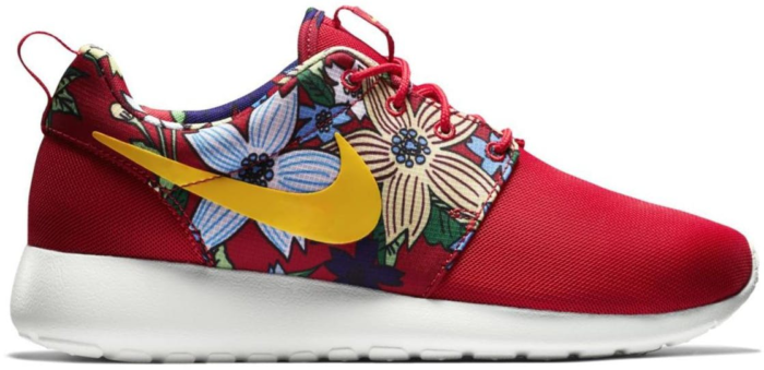 Nike Roshe Run Red Floral Aloha (GS) University Red/Tour Yellow 599432-674