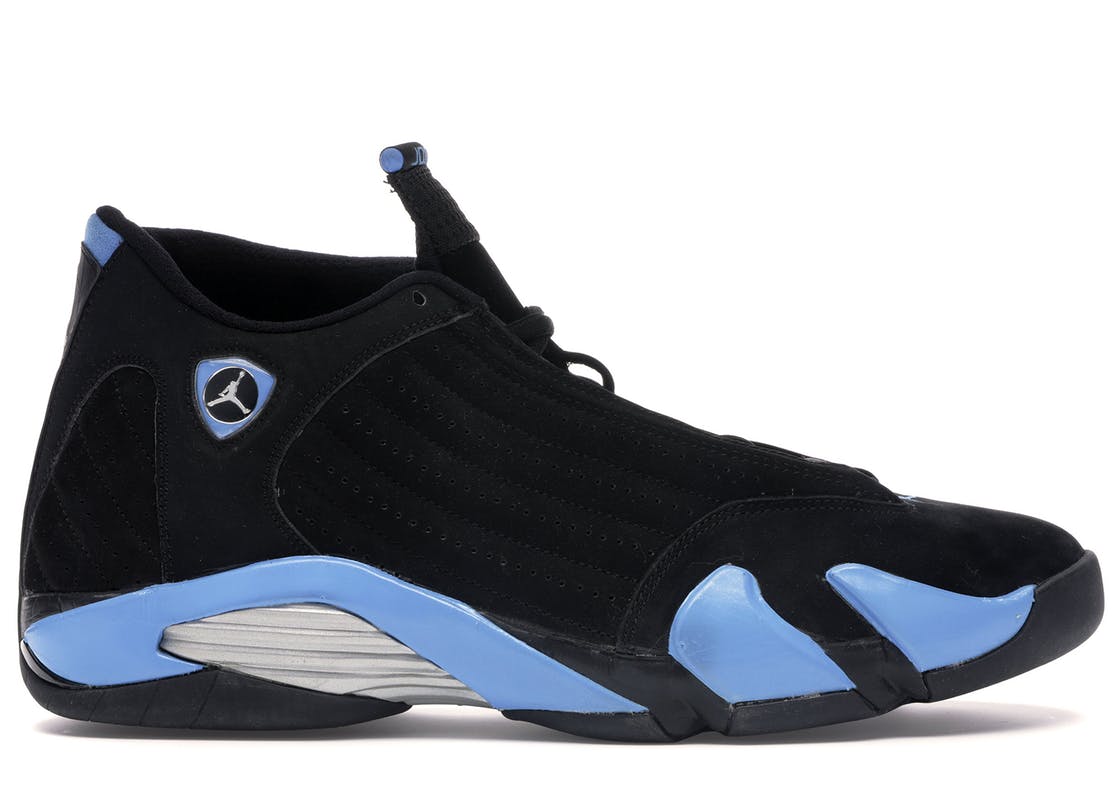 jordan 14 black blue