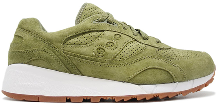Saucony Shadow 6000 Olive Suede (Packer Shoes) S70222-8
