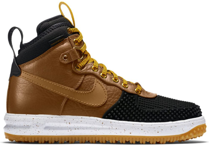 nike lunar force 1 duckboot black tan