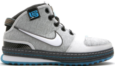 Nike LeBron 6 Athlete Matte Silver/Baltic Blue-Black 346526-041