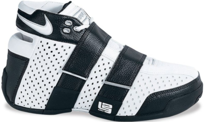Nike LeBron 20-5-5 White Metallic Silver Black 311145-111