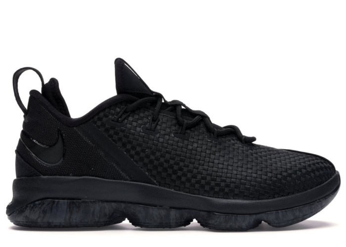 Nike LeBron Xlv Low Black/Black/Dark Grey 878636-002