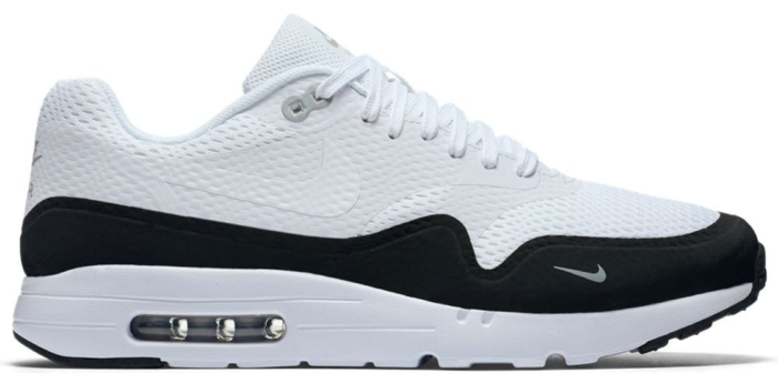 Nike Air Max 1 Ultra White Black White/Black-Wolf Grey 819476-101