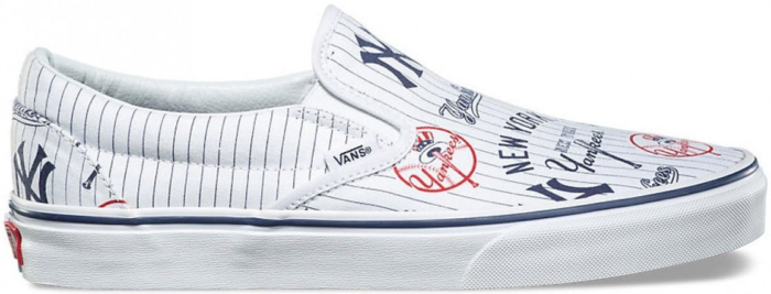 Vans Slip-On New York Yankees New York Yankees/White VN0A38F7PQ1