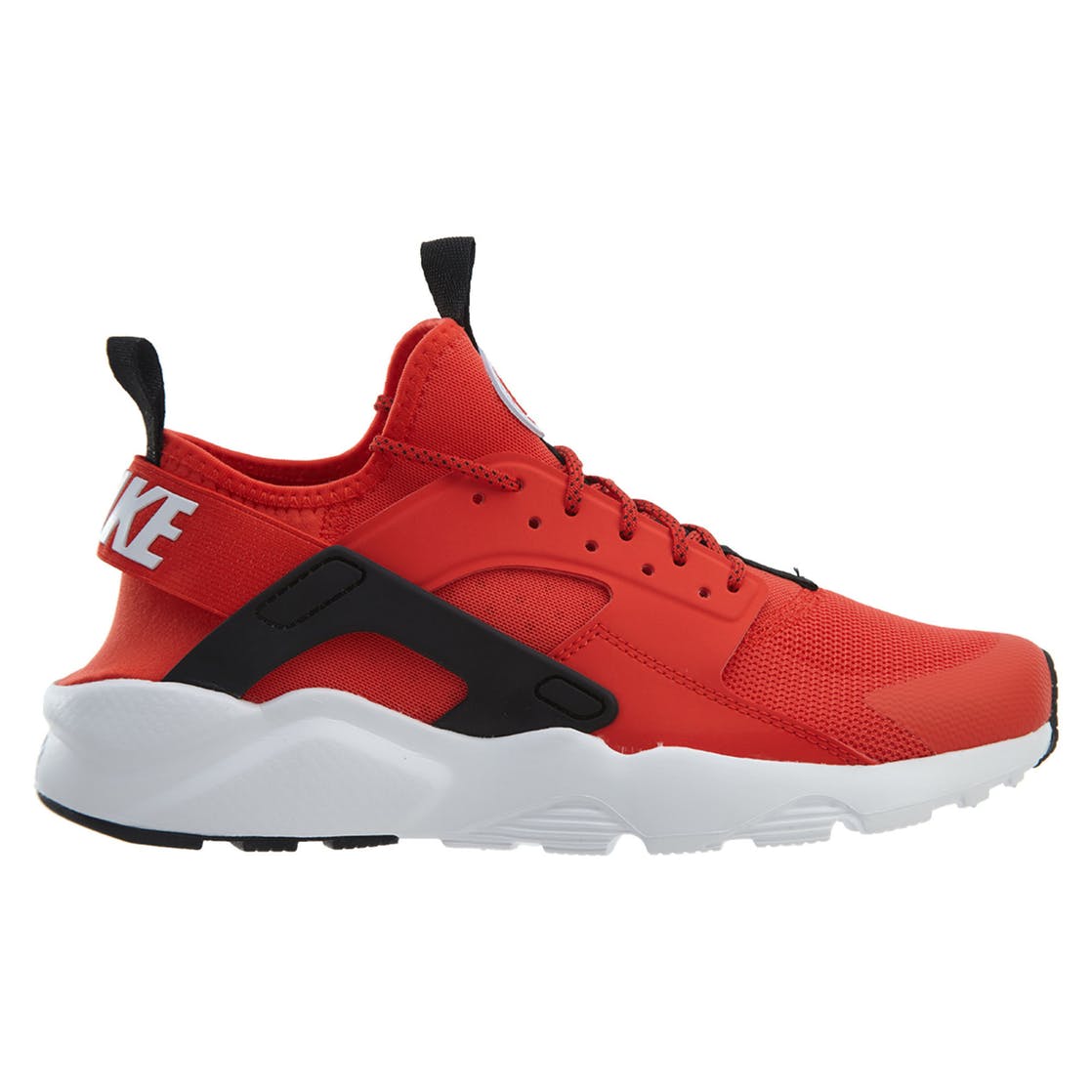 black huaraches red bottom