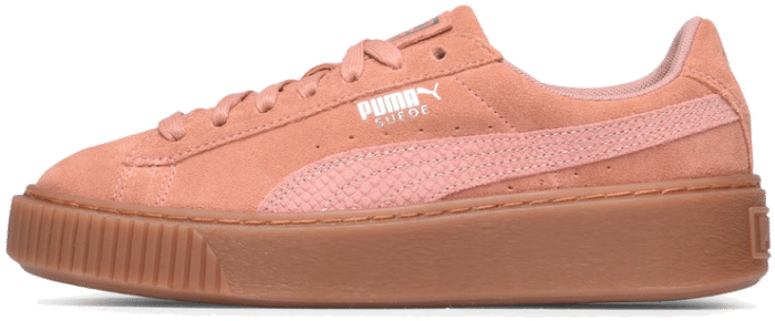 Lage Sneakers Puma Suede Platform Core Gum Roze 365109-02