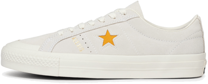 Converse Alexis Sablone x One Star Pro All Star 2 ‘Pale Putty Gold’ White 166401C