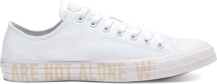 Converse Chuck Taylor All Star We Are Not Alone Low Top White 165384C