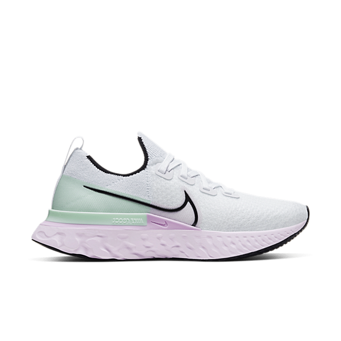 Nike React Infinity Run Flyknit White Iced Lilac (Women’s) CD4372-100