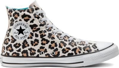 Converse Twisted Archive Prints Chuck Taylor All Star High Top Schoen Driftwood/Black/Light Fawn 166716C