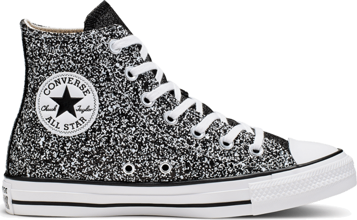 Converse Galaxy Dust Chuck Taylor All Star High Top voor dames Black/ White 566268C