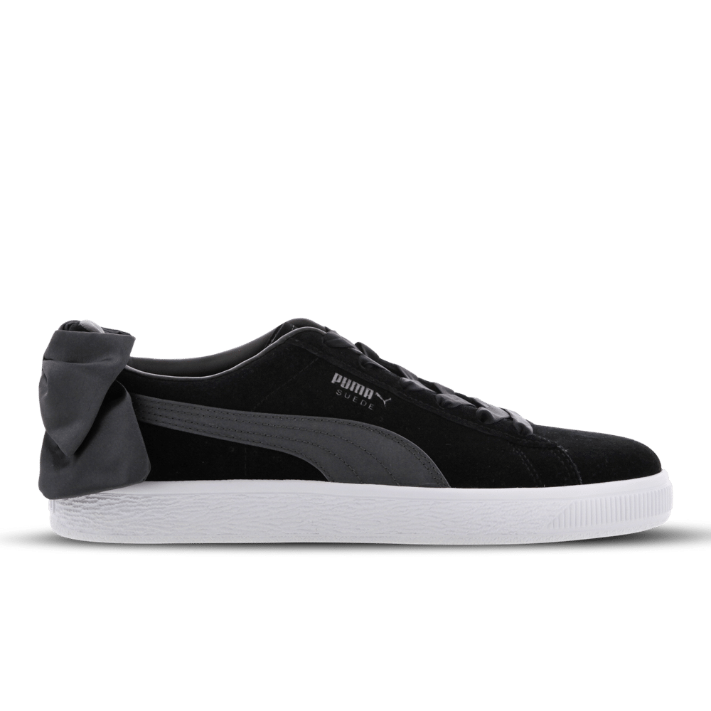 Puma bow sales shoes black