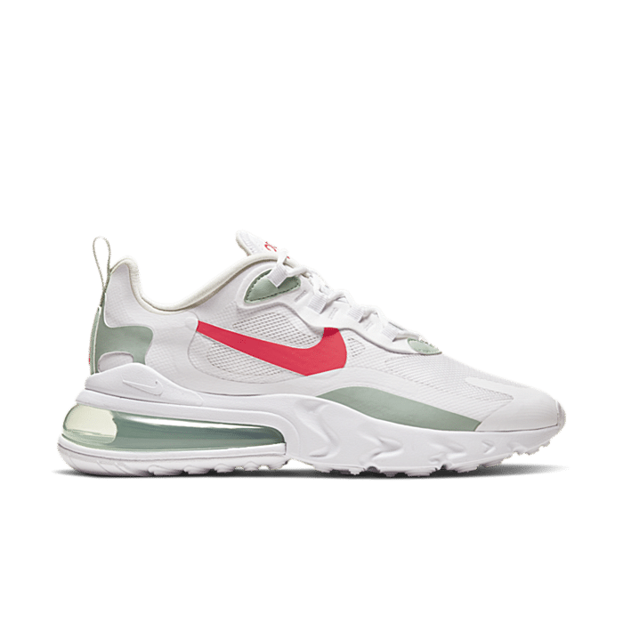 Nike Air Max 270 React White Pistachio Crimson (Women’s) CV3025-100