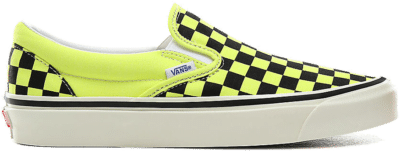 Vans Classic Slip-On 98 DX ‘Anaheim Factory – Yellow Neon Checkerboard’ Yellow VN0A3JEXV9O