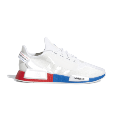 adidas NMD R1 White Red Blue FX4148