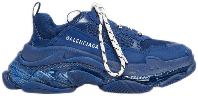 balenciaga triple s navy