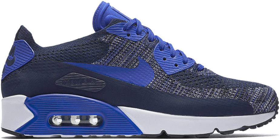 Nike Air Max 90 Ultra Flyknit 20 Navy 875943 400 Blauw