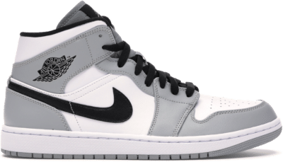 Nike Air Jordan 1 Mid Light Smoke Grey 554724-092