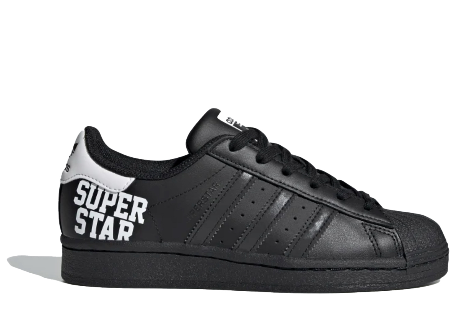 adidas Superstar Core Black Core Black (GS) FV3740 | Zwart
