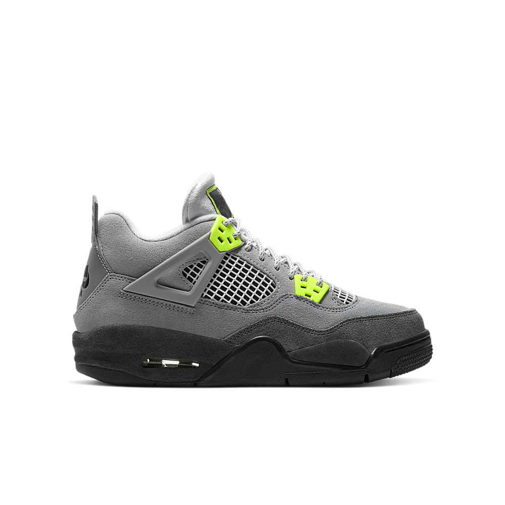 Air Jordan 4 RETRO SE (GS) ''NEON'' CT5343-007 | Grijs
