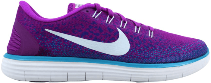 Nike Free RN Distance Hyper Volt/Blue Tint-Purple-Blue (W) 827116-501