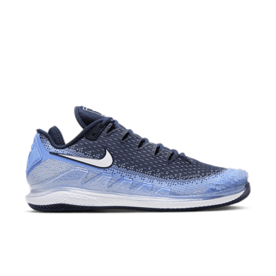 NikeCourt Air Zoom Vapor X Knit Hardcourt Blauw AR0496-406