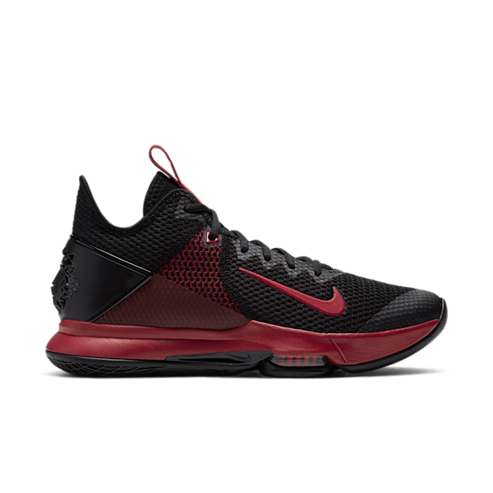 Nike LeBron Witness 4 Black Red BV7427-006