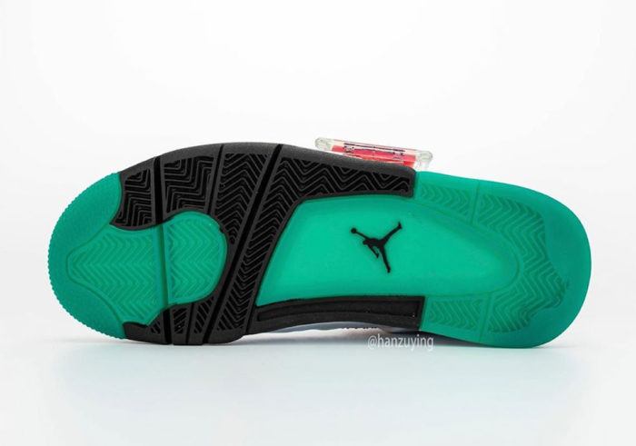 Nike Air Jordan 4 pure do right rasta