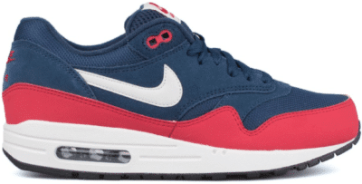 Nike Air Max 1 Midnight Navy Red 537383-400