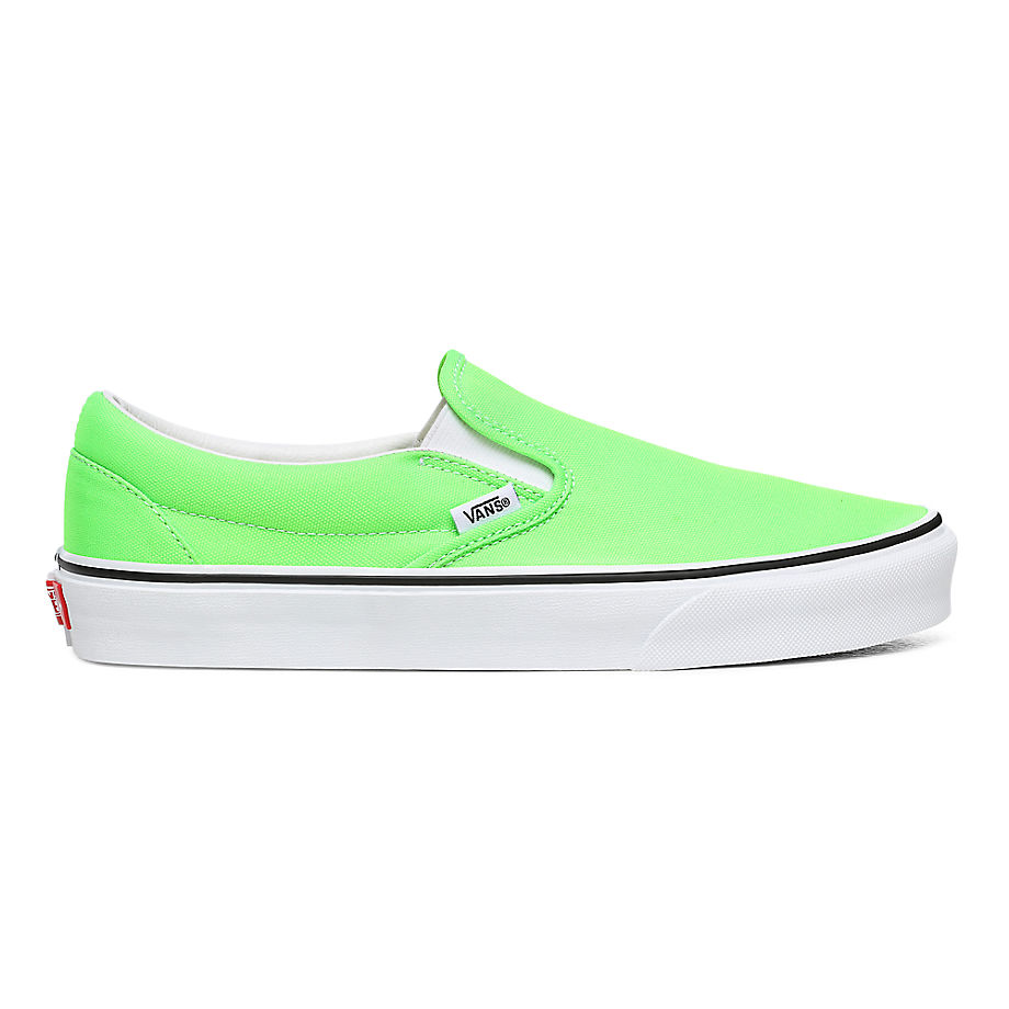 Green vans slip on clearance shoes