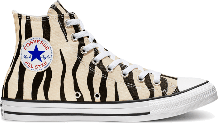 Converse Unisex Archive Print Chuck Taylor All Star High Top Black/ White 166258C