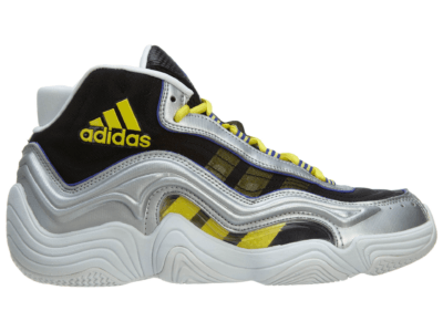 adidas Crazy 2 Basketball Shoes Silver Metallic/Light Yellow/Night Flash S83922