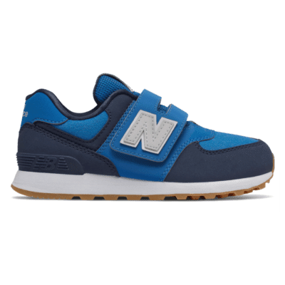 New Balance Hook and Loop 574  Neo Classic Blue/Natural Indigo YV574DMB