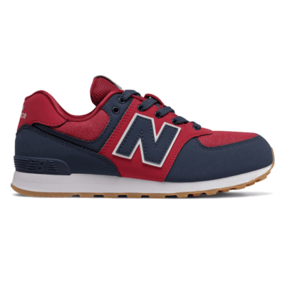 New Balance 574  Natural Indigo/Neo Crimson GC574DMI