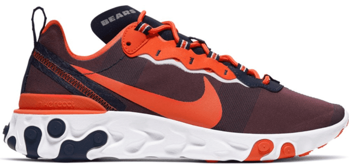 Nike React Element 55 Chicago Bears CK4800-400