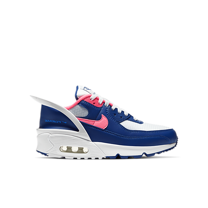 nike air max 90 flyease deep royal blue hyper pink