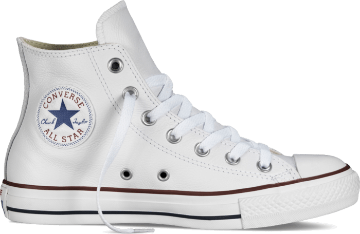 Converse Chuck Taylor All Star Leather Hi White  132169C