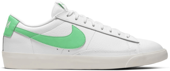 Nike Blazer Low Leather White/Green Spark-Sail CI6377-105
