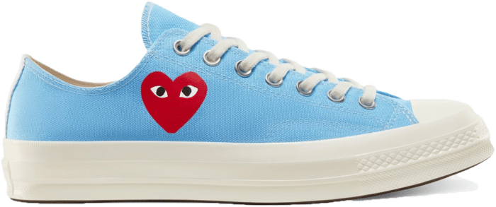 Converse Chuck Taylor All Star 70 Ox Comme des Garcons PLAY Bright Blue 168303C