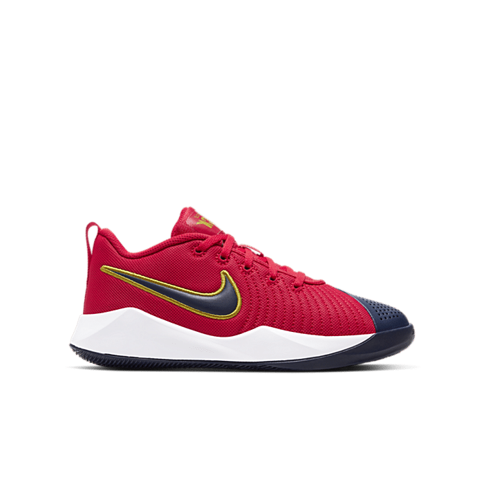 Nike Team Hustle Quick 2 University Red Navy (GS) AT5298-602