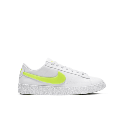 Nike Blazer Low Pop Volt White AQ5604-101