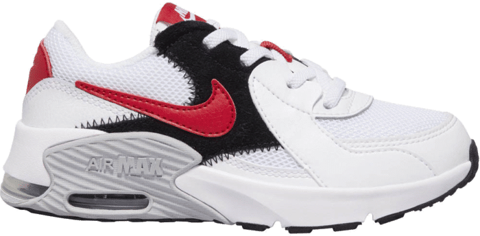 Nike Air Max Excee White University Red (PS) CD6892-105